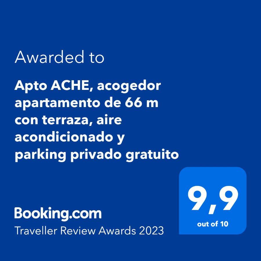 Apto Ache, Acogedor Apartamento De 66 M Con Terraza, Aire Acondicionado Y Parking Privado Gratuito Daire Los Abrigos Dış mekan fotoğraf